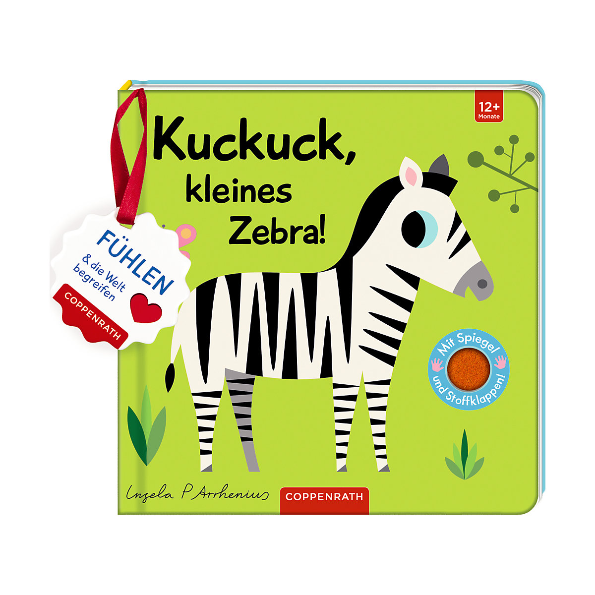 Mein Filz-Fühlbuch: Kuckuck kleines Zebra!