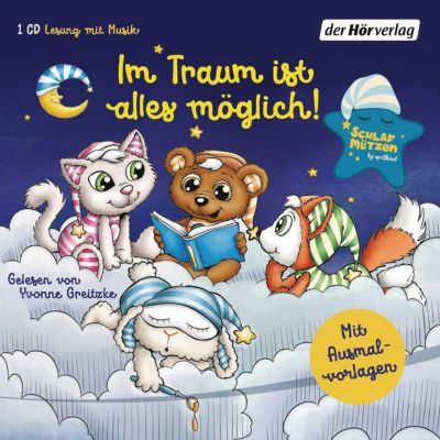 Schlafmtzen: Im Traum ist alles mglich!, 1 Audio-CD Hrbuch