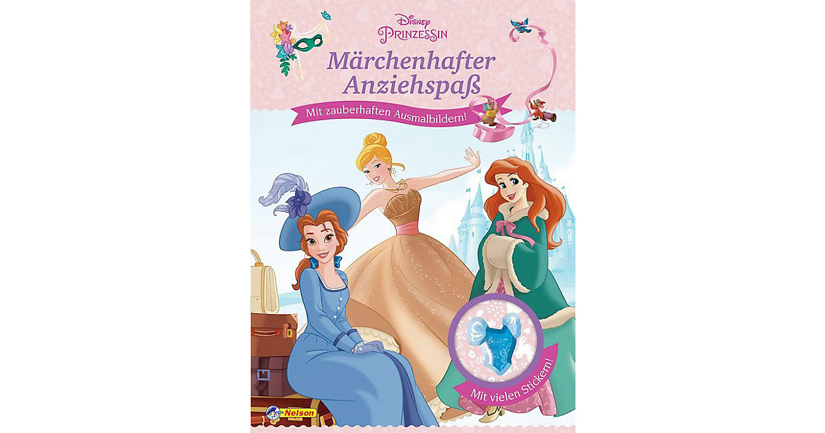 Buch - Disney Prinzessin: Märchenhafter Anziehspaß