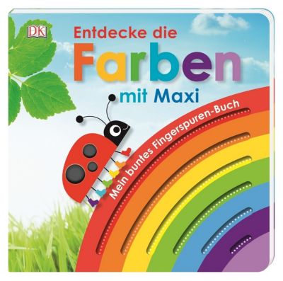 Buch - Mein buntes Fingerspuren-Buch: Entdecke die Farben mit Maxi