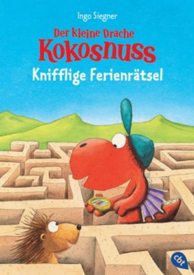 Buch - Der kleine Drache Kokosnuss: Knifflige Ferienrtsel