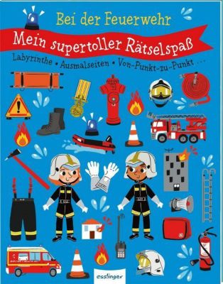 Buch - Mein supertoller R�tselspa�: Bei der Feuerwehr