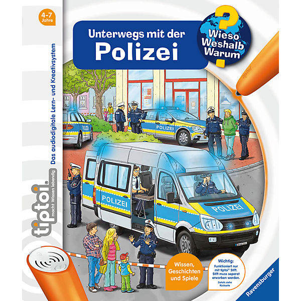 tiptoi®: Unterwegs mit der Polizei