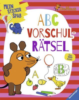 Buch - Mein Sticker Spa� Die Maus: ABC Vorschulr�tsel