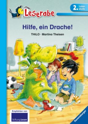 Buch - Leserabe: Hilfe, ein Drache!, 2. Lesestufe