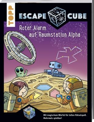Buch - Escape Cube Kids: Roter Alarm auf Raumstation Alpha