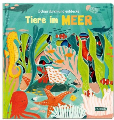 Buch - Schau durch und entdecke: Tiere im Meer