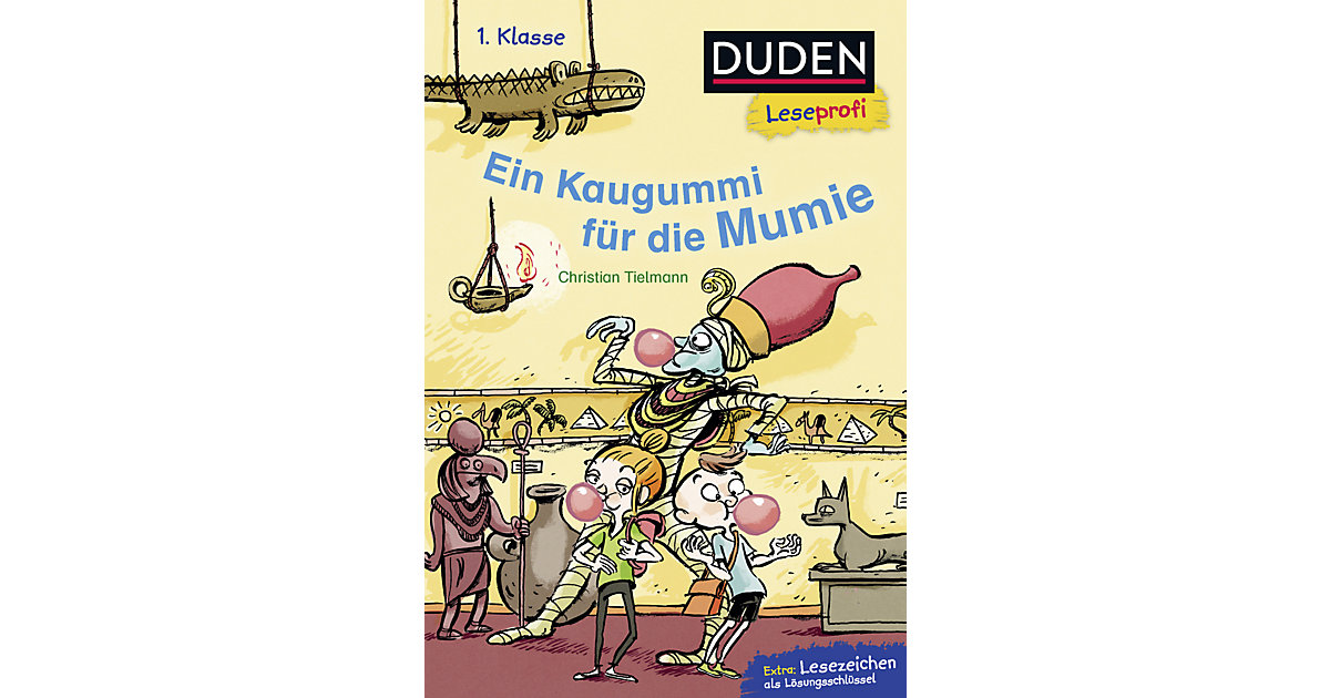 Buch - Duden Leseprofi: Ein Kaugummi die Mumie, 1. Klasse Kinder