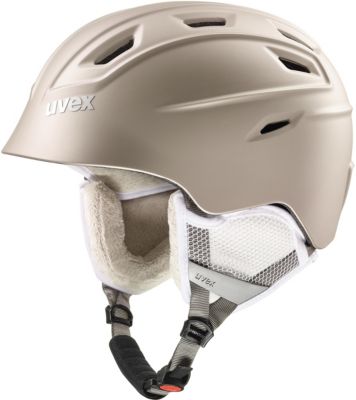 Skihelm fierce prosecco met mat hellbraun Gr. 55-59