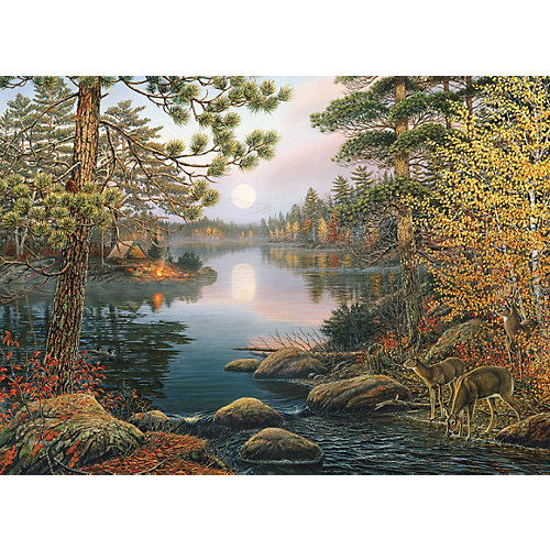 Пазл Cobble Hill "Олени на озере", 1000 деталей от Cobble Hill