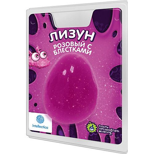 Слайм Intellectico с блёстками от Intellectico