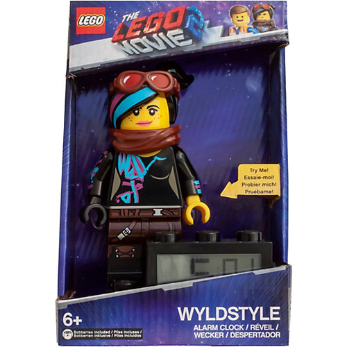 Будильник LEGO Movie 2, минифигура Wyldstyle