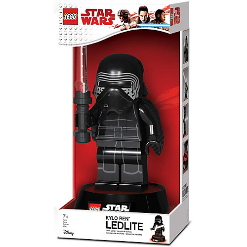 Игрушка-минифигура-лампа LEGO Star Wars, Kylo Ren - черный джинсовый от LEGO