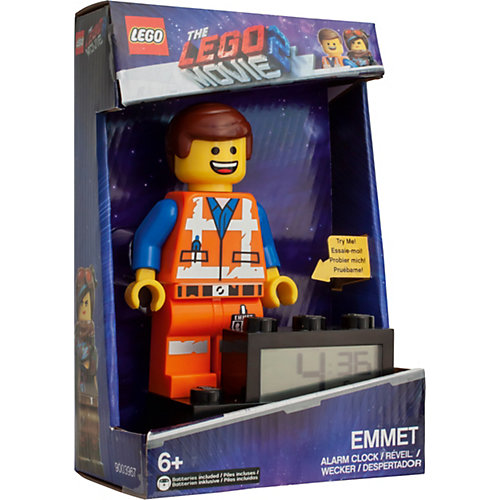 Будильник LEGO Movie 2 , минифигура Emmet от LEGO