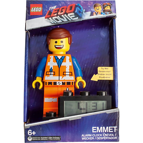 Будильник LEGO Movie 2 , минифигура Emmet от LEGO