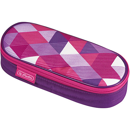 Пенал-косметичка Polina Case Pink Cubes - розовый от herlitz