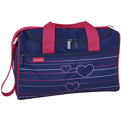 Спортивная сумка Herlitz XL, Heartbeat - синий от herlitz