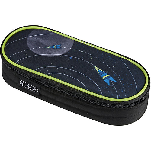 Пенал-косметичка Herlitz Case, Space - черный от herlitz