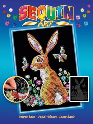 Sequin Art Blue - Hase