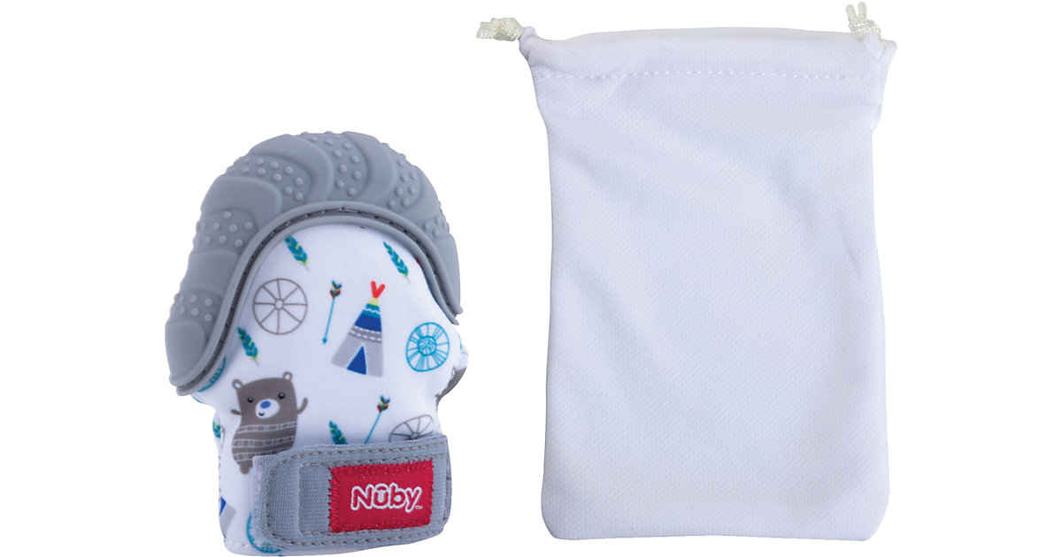 Nuby · Beißhandschuh ´´Happy Hands´´, Grey Nuby · Beißhandschuh ´´Happy Hands´´, Grey