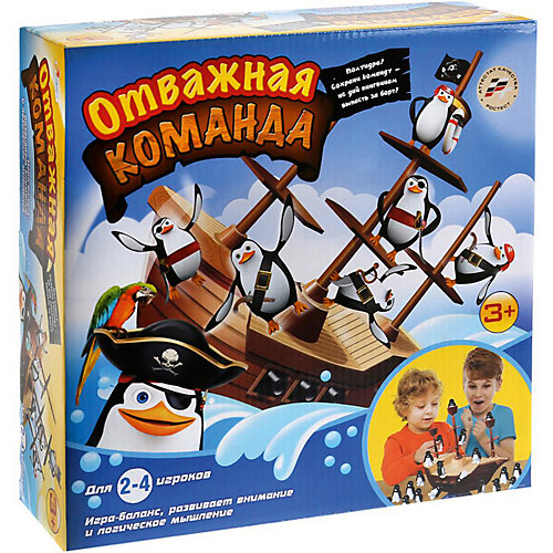 Настольная игра "Отважная команда" от Играем вместе