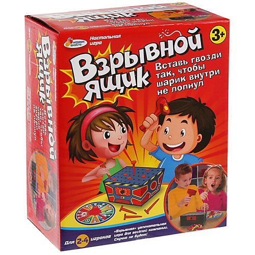 Настольная игра "Взрывной ящик" от Играем вместе