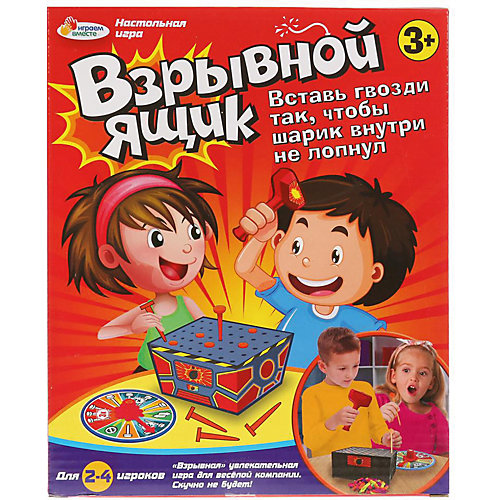Настольная игра "Взрывной ящик" от Играем вместе