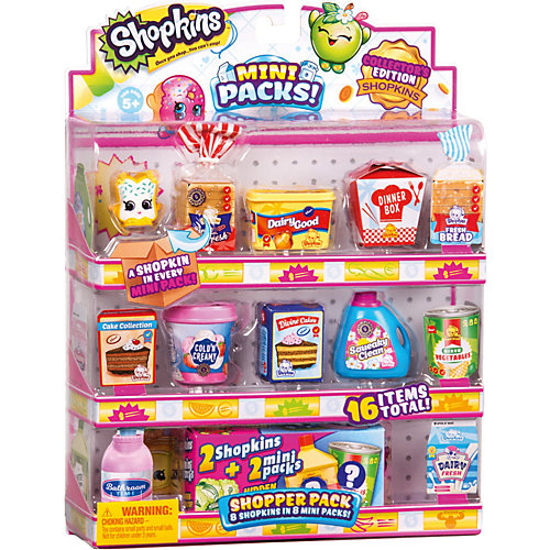 Комплект фигурок Shopkins "Набор покупателя", 8 штук с упаковками от Moose