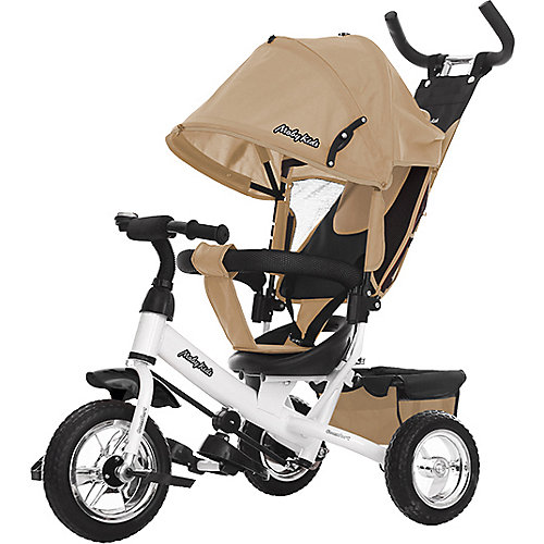 Трехколесный велосипед Moby Kids Comfort 10x8 EVA, бежевый от Moby Kids