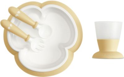 Esslernset mit Becher gelb