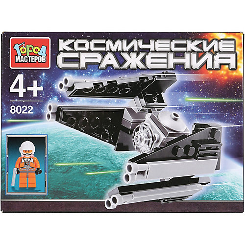 Конструктор Город Мастеров «Комические сражения», с фигуркой, 2х40 деталей от Город мастеров