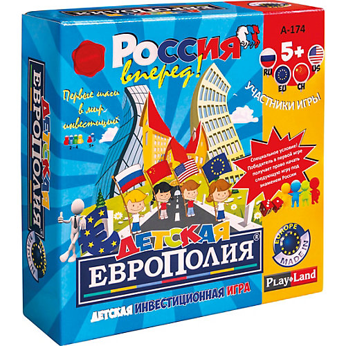Настольная игра Play Land Детская европолия от Play Land