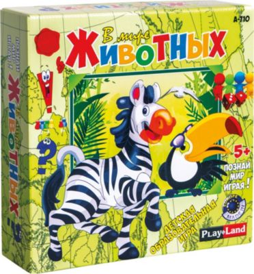 Настольная игра Play Land В мире животных
