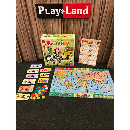 Настольная игра Play Land В мире животных от Play Land