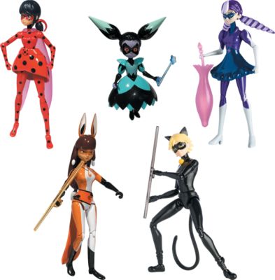 Miraculous Set Mit 5 15cm Figuren Miraculous Mytoys