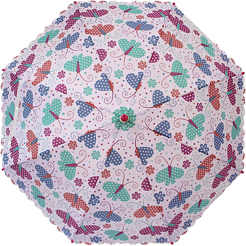 Зонт Mary Poppins "Весенние бабочки" , 48 см