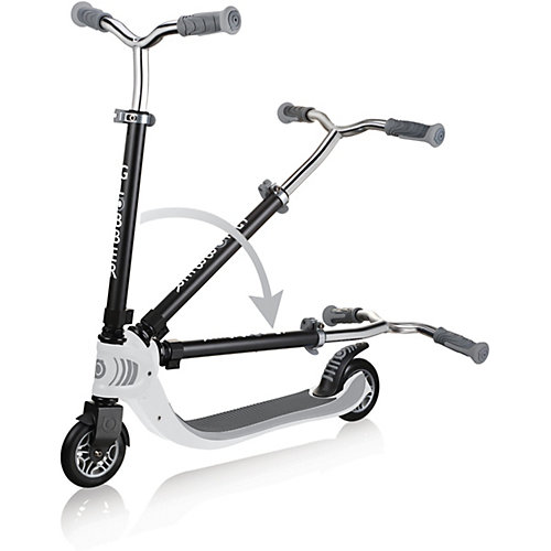 Двухколесный самокат Globber Foldable Flow 125, белый от Globber