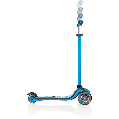Трехколесный самокат Globber Primo Plus Lights Color, светящиеся колеса от Globber