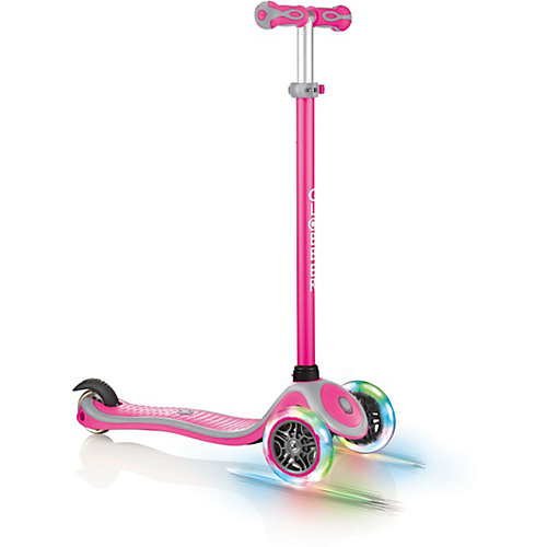 Трехколесный самокат Globber Primo Plus Lights Color от Globber