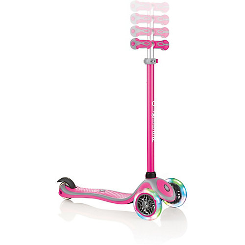 Трехколесный самокат Globber Primo Plus Lights Color от Globber