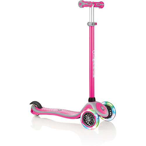 Трехколесный самокат Globber Primo Plus Lights Color от Globber