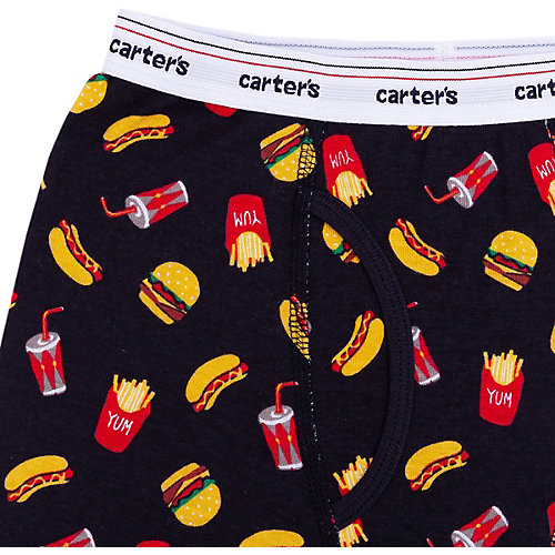 Трусы Carter’s, 2 шт. - черный/розовый от carter`s