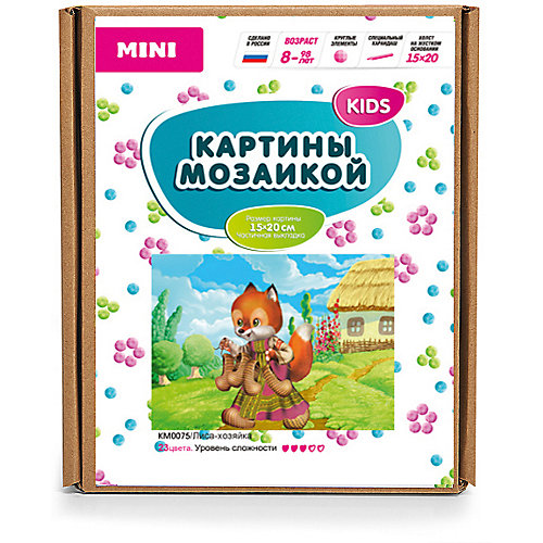 Картина-мозаика Molly "Лиса-хозяйка" от Molly