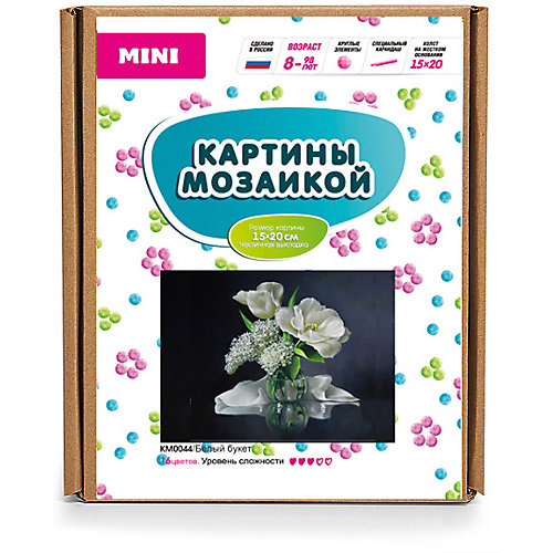 Картина-мозаика Molly "Белый букет" от Molly
