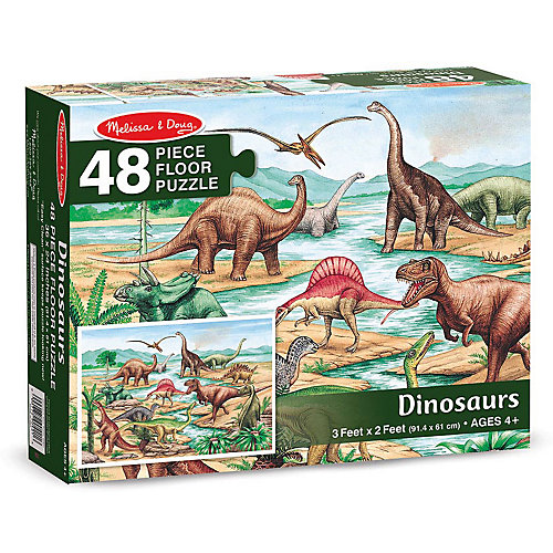Напольный пазл Melissa&Doug Динозавры 48 элементов от Melissa & Doug