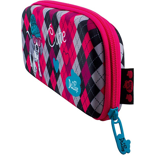 Пенал жесткий DeLune D-850 - rosa/grau от DeLune