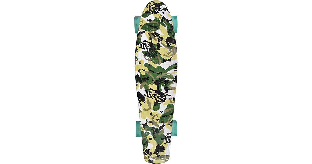 Retro Skateboard Free Spirit Camouflage bunt