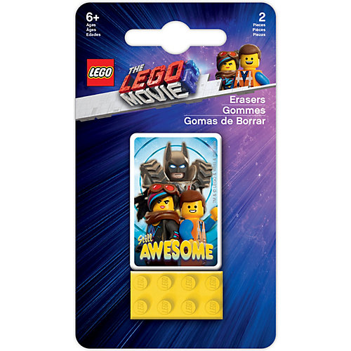 Набор ластиков LEGO Movie 2: Epic Space Opera, 2 шт от LEGO