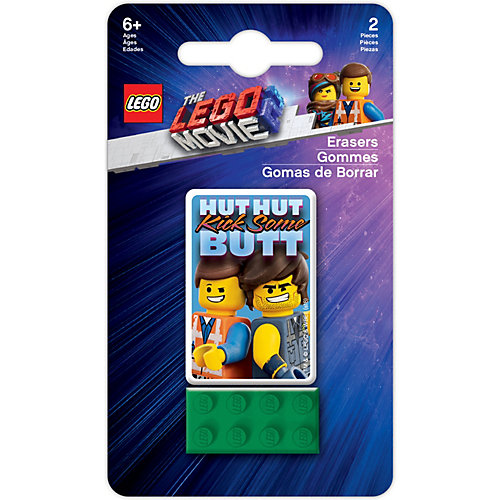 Набор ластиков LEGO Movie 2: Galactic Duo, 2 шт от LEGO