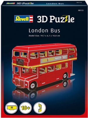 3D-Puzzle London Bus, 66 Teile